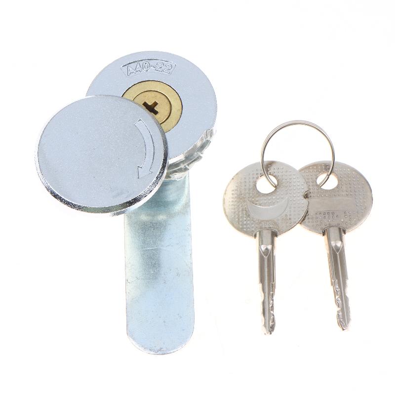 Furniture Hardware Cam Lock - 18.5mm/22mm Cylinder Cam Lock With 2