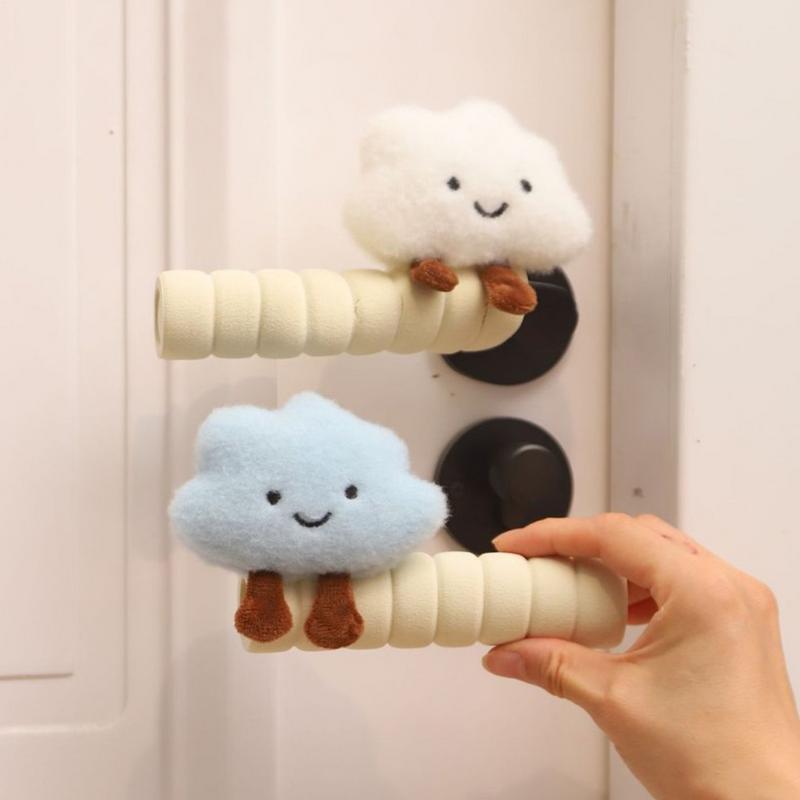 Furniture Hardware Kit - Cute Cloud Door Handle Cover Anti