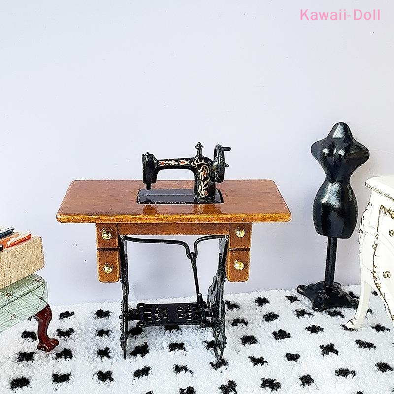Home Furniture & Hardware Trading - 1Pcs 1:12 Mini Simulation Furniture Sewing