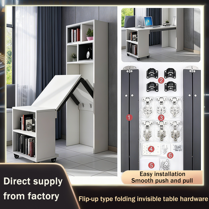 Furniture Hardware Types - Flip Up Folding Table Extendable Desk