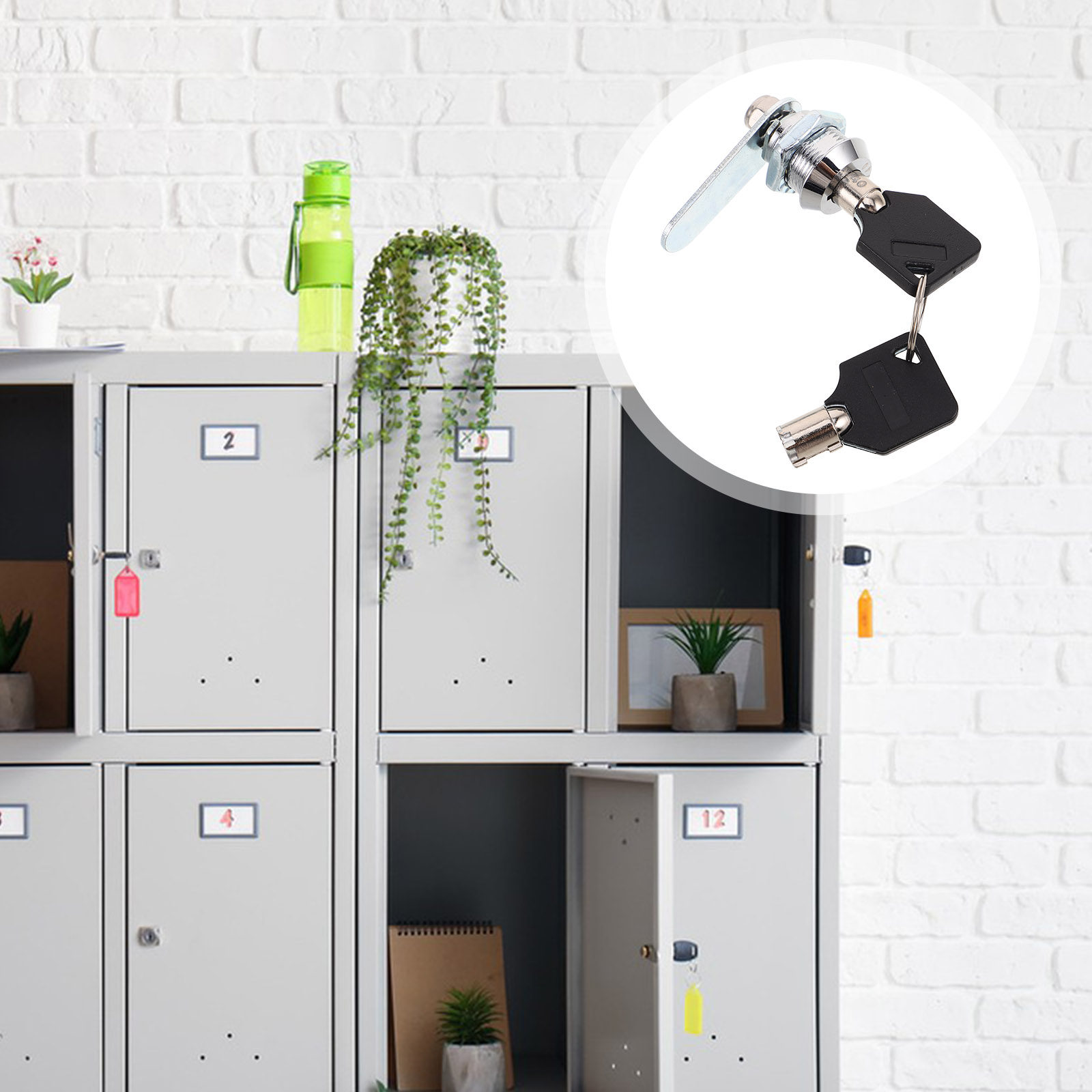 Furniture Hardware Cam Lock - 1Set Zinc Alloy Cam Locks Cylinder