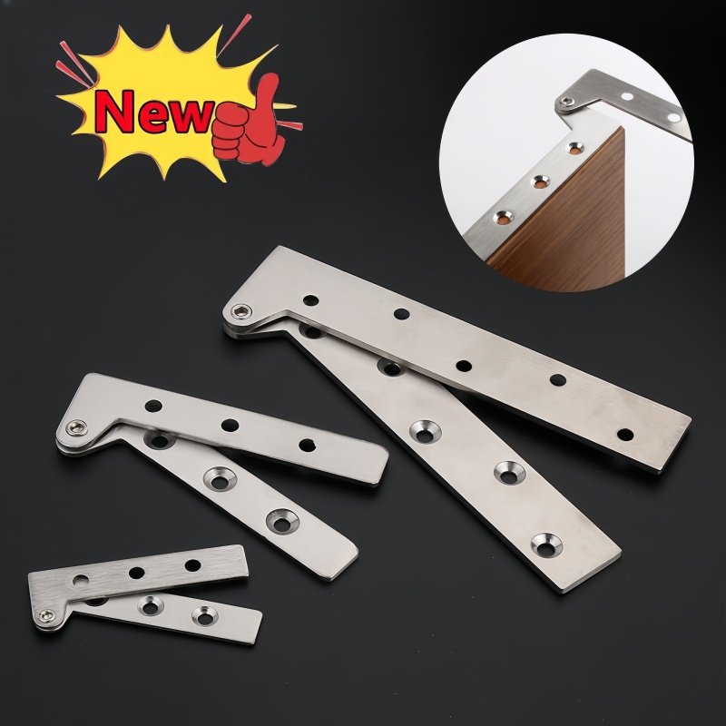 Furniture Hardware Supplies - 1pcs Stainless Steel Connector Door Hinge