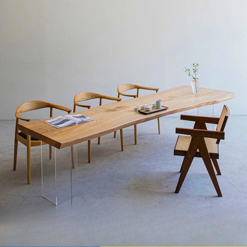 Nordic Solid Wood Acrylic Floa - مراجعة Home Furniture & Hardware Trading وسعره
