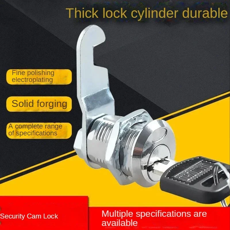 4 Size Drawer Cam Lock with 2  - مراجعة Furniture Hardware Cam Lock وسعره
