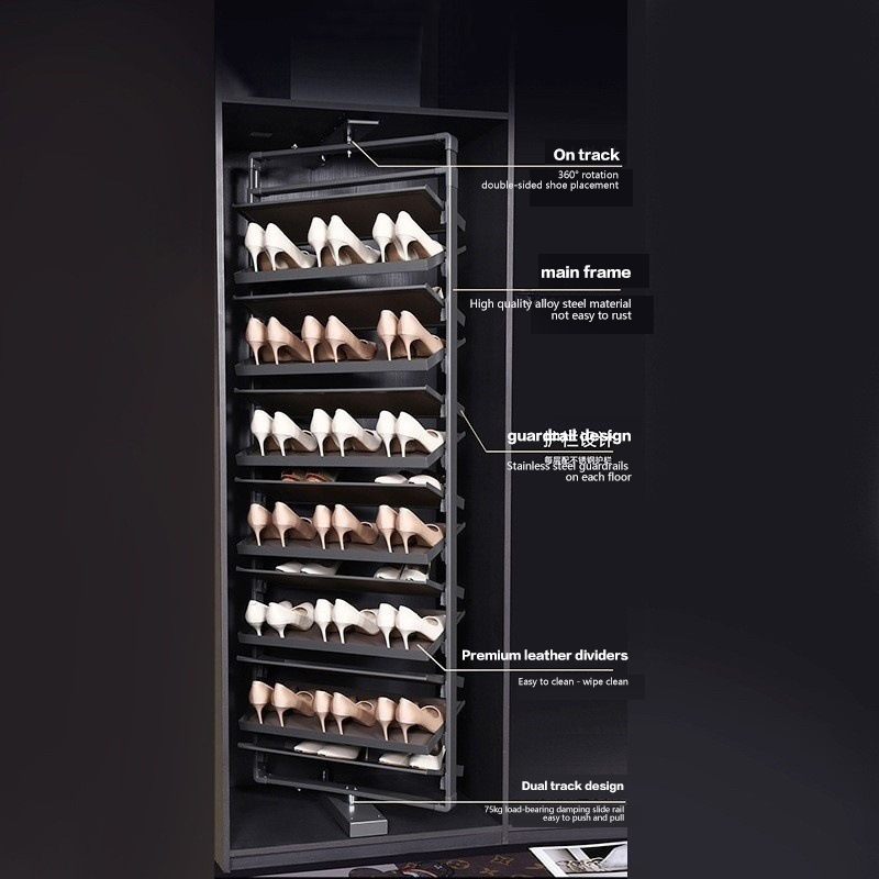 Rotating Shoe Rack 360-Degree  - مراجعة Furniture Rotating Hardware وسعره