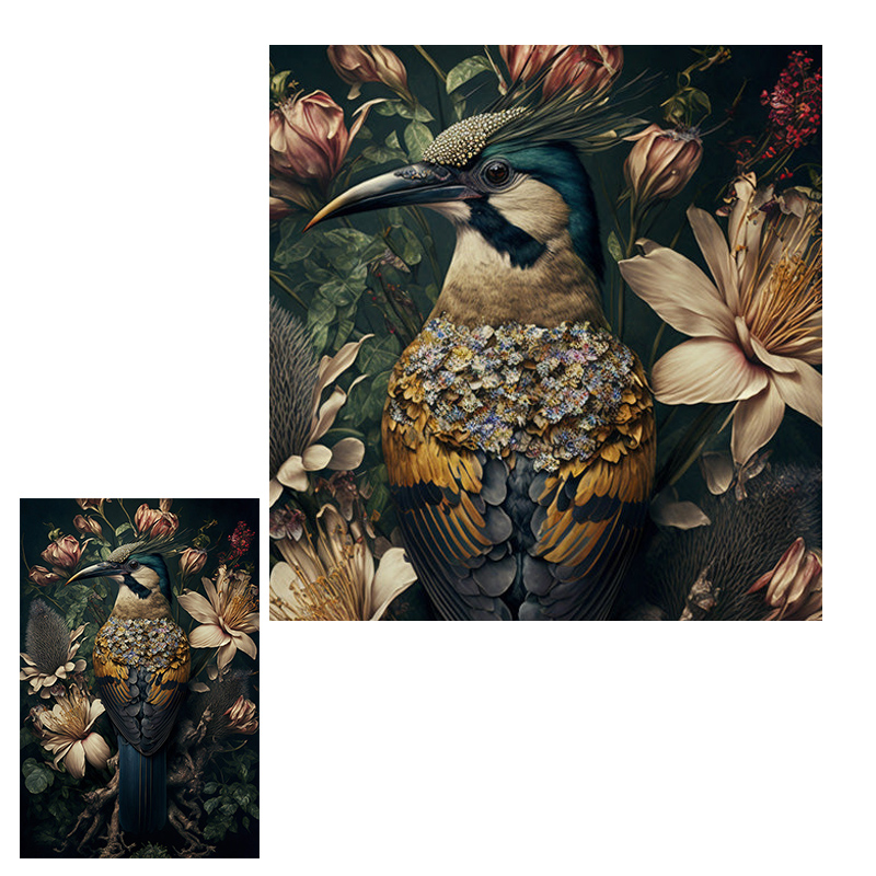 Retro Flower Bird Posters and  - مراجعة Furniture Paradise & Hardware Ghaziabad Photos وسعره