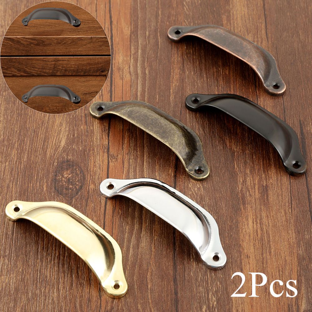 2PCS 98MM Retro Kitchen Drawer - مراجعة Furniture And Kitchen Hardware Fitting وسعره