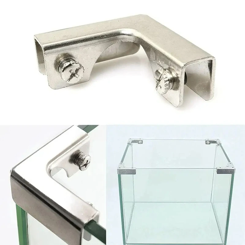 4Pcs L Type Glass Fixing Clip  - مراجعة Furniture Hardware Types وسعره