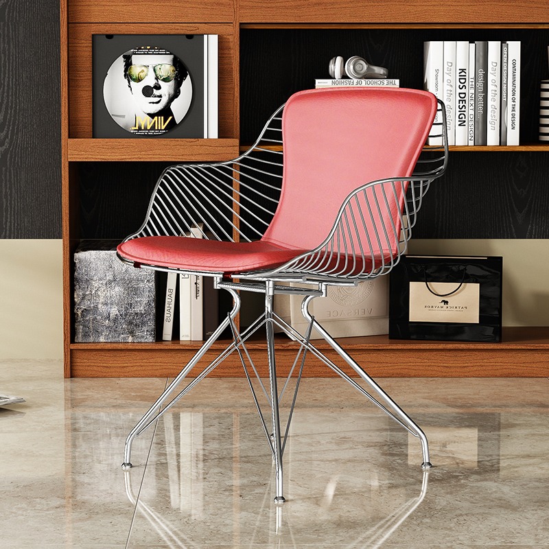 Steel Wire Dining Chairs Stool - مراجعة Furniture Hardware In China وسعره