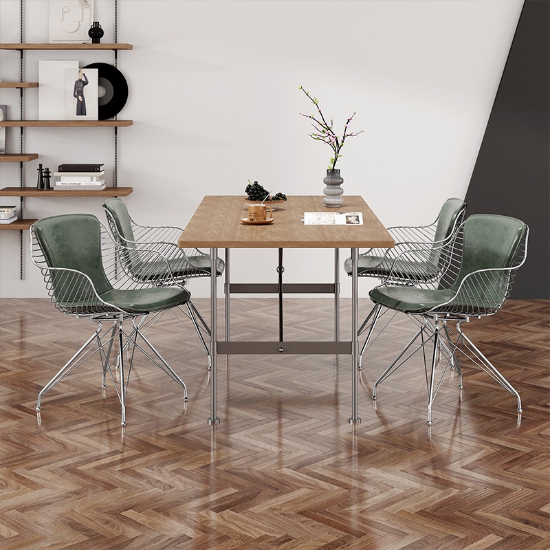 Steel Wire Dining Chairs Stool - مراجعة Furniture Hardware In China وسعره