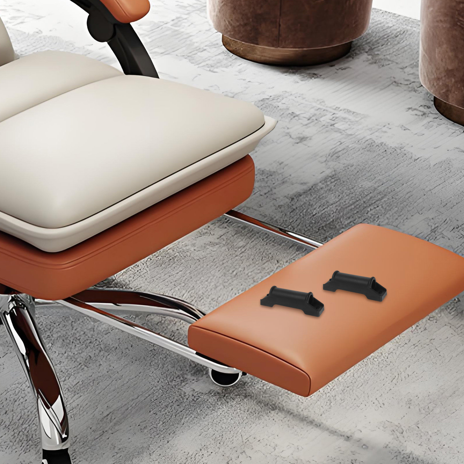 4Pcs Desk Chair Footrest Slide - مراجعة Furniture Hardware Supplies وسعره