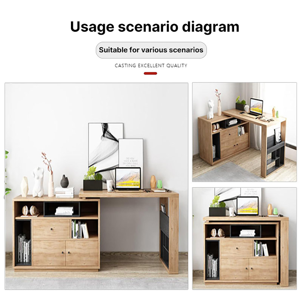 Small Whirlwind Rotating Desk  - مراجعة Furniture Rotating Hardware وسعره
