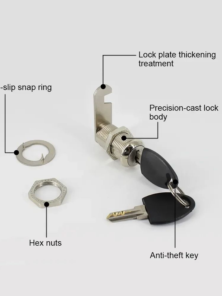 Stainless Steel 16/20/25/30mm  - مراجعة Furniture Hardware Cam Lock وسعره
