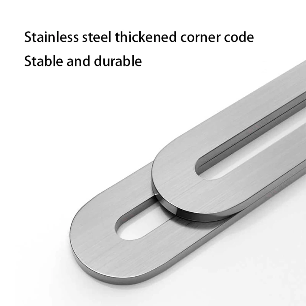 White Stainless Steel L/T Type - مراجعة Furniture Hardware Types وسعره