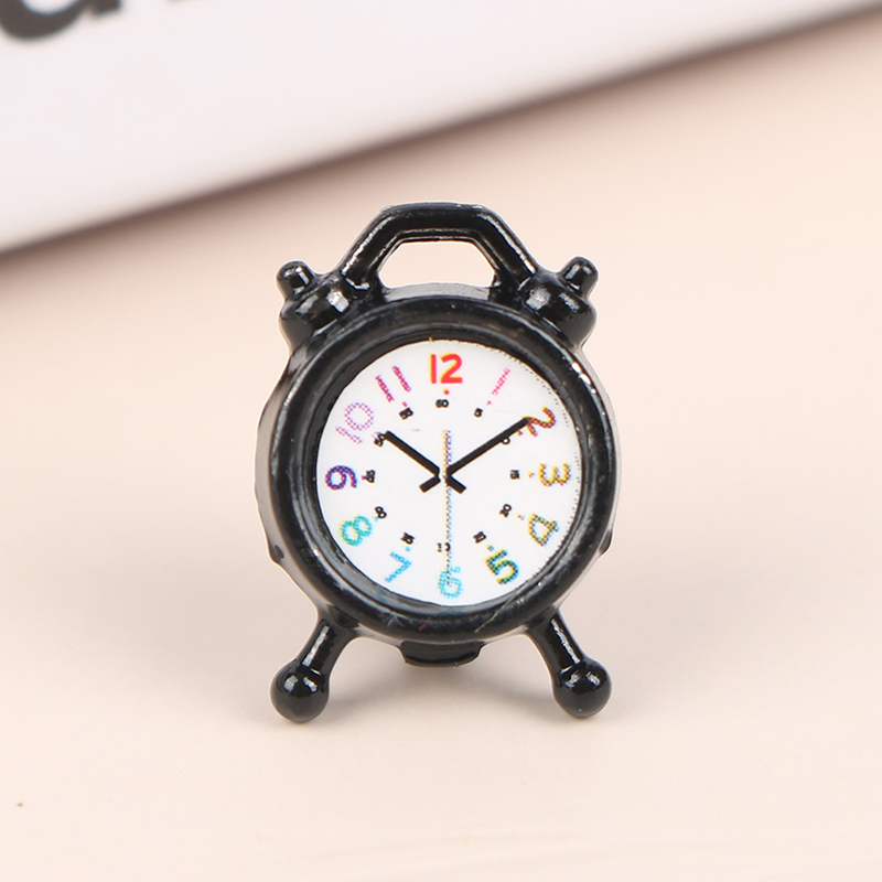 1PC 1:12 Scale Alarm Clock Dol - مراجعة Home Furniture & Hardware Trading وسعره