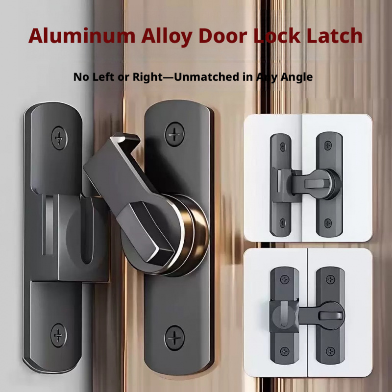 90/180 Degree Flip Door Lock A - مراجعة Furniture Hardware And Fittings وسعره