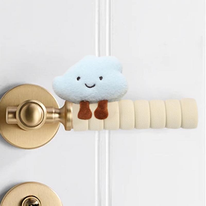 Cute Cloud Door Handle Cover A - مراجعة Furniture Hardware Kit وسعره