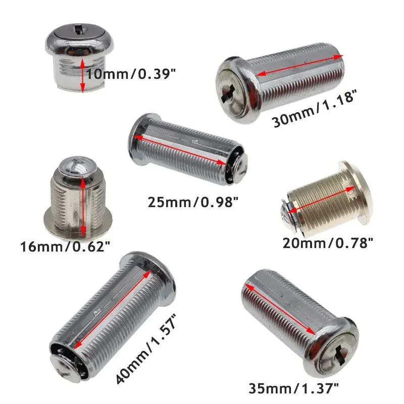 10/16/20/25/30/35/40mm Cam Loc - مراجعة Furniture Hardware In China وسعره