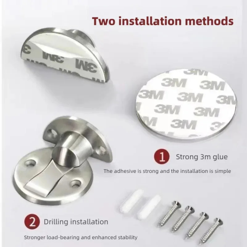 Invisible Magnetic Door Stoppe - مراجعة Furniture Hardware And Fittings وسعره