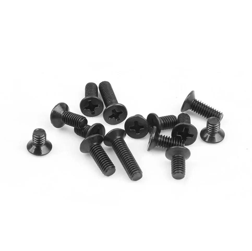500pcs Black Screws and Screwd - مراجعة Furniture Hardware Types وسعره
