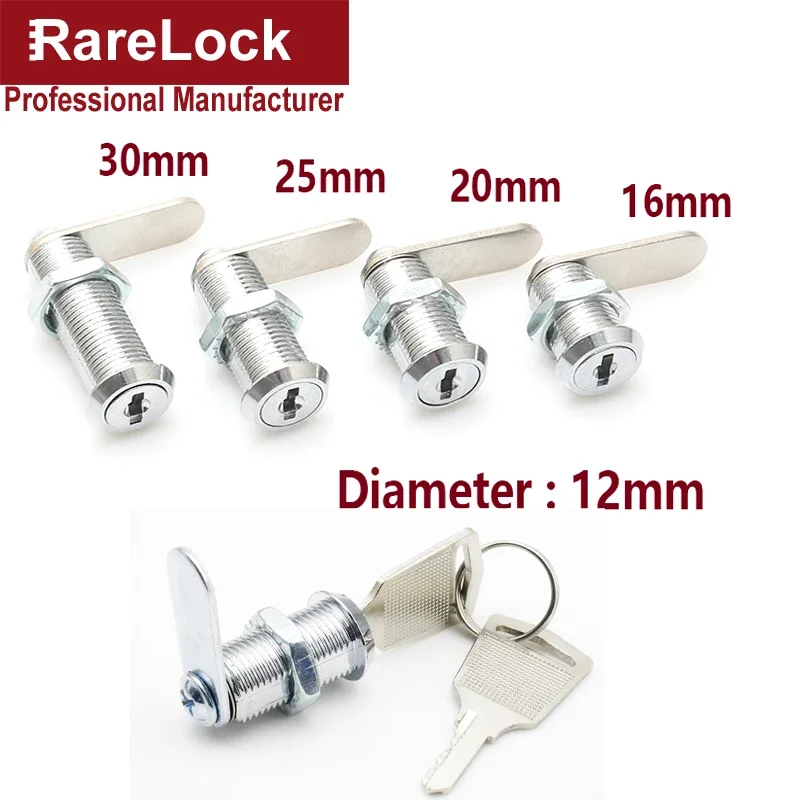 Mini Cam Lock with 2 Keys Diam - مراجعة Furniture Hardware Cam Lock وسعره