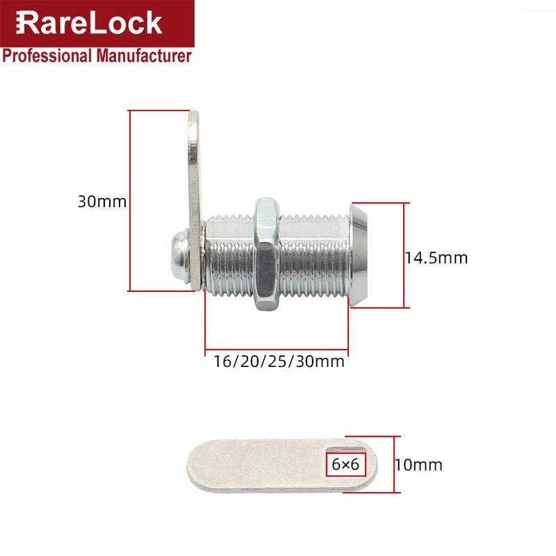 Mini Cam Lock with 2 Keys Diam - مراجعة Furniture Hardware Cam Lock وسعره