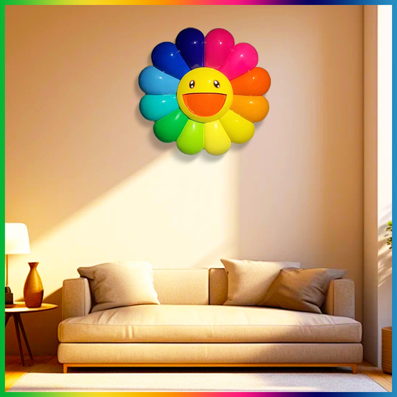 Color Sunflower Resin Wall Han - مراجعة Furniture Hardware Stores وسعره