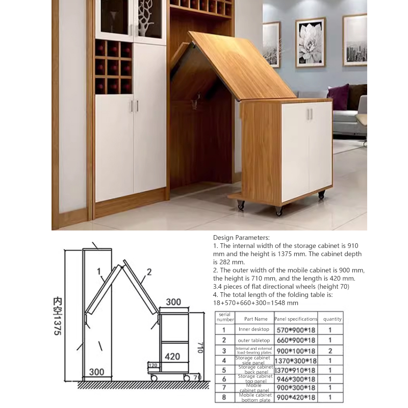 Flip Up Folding Table Extendab - مراجعة Furniture Hardware Types وسعره
