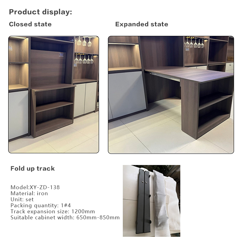 Flip Up Folding Table Extendab - مراجعة Furniture Hardware Types وسعره