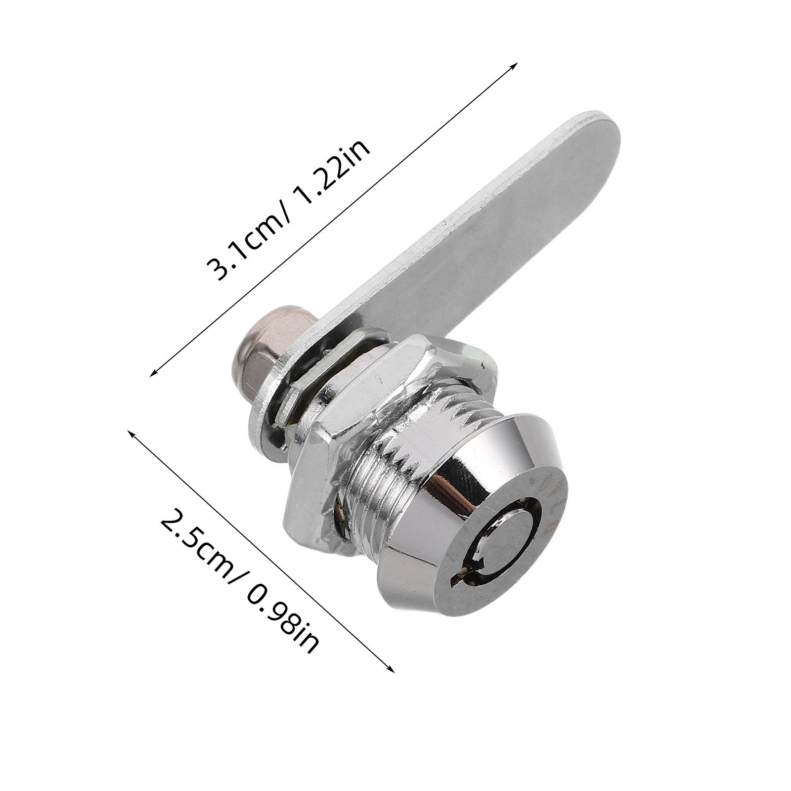 1Set Zinc Alloy Cam Locks Cyli - مراجعة Furniture Hardware Cam Lock وسعره