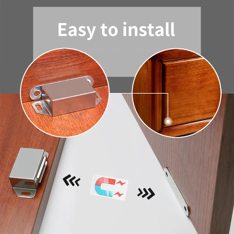 Magnetic Catch Latch Door Lock - مراجعة Furniture And Kitchen Hardware Fitting وسعره