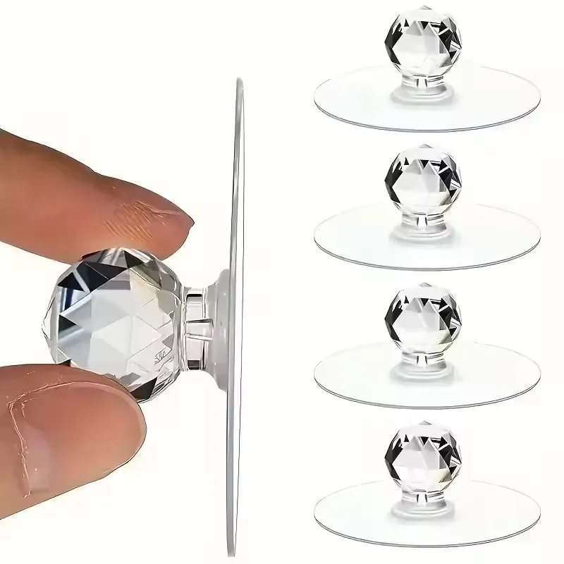 20pcs Transparent Crystal Door - مراجعة Furniture Hardware Kit وسعره
