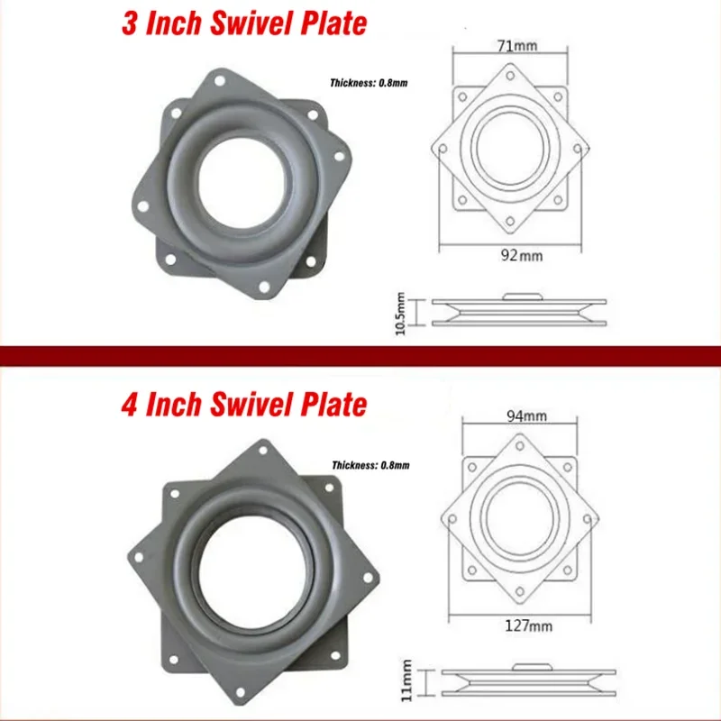 Heavy Duty Lazy Susan Bearing  - مراجعة Furniture Rotating Hardware وسعره
