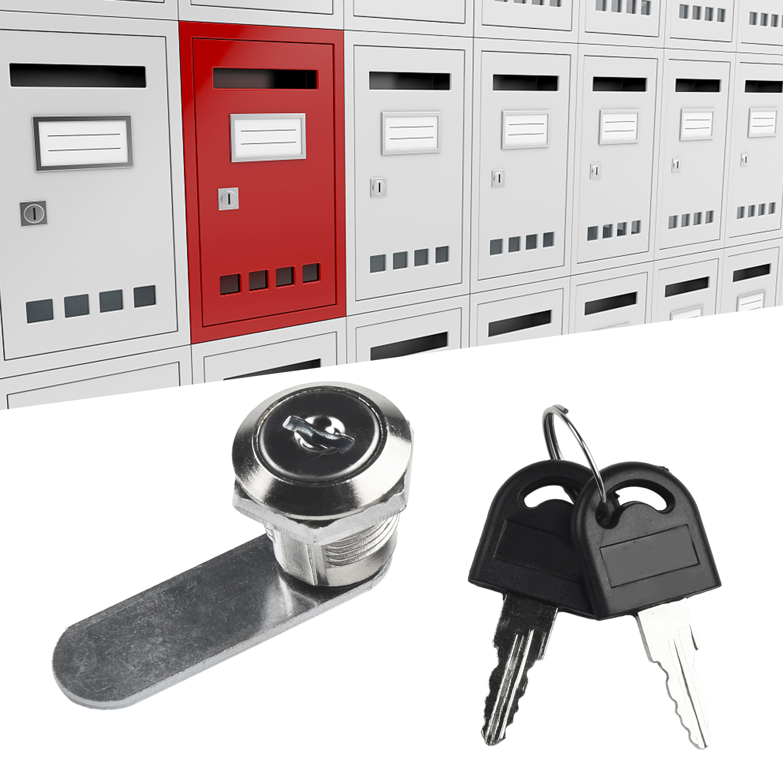 1PC 16/20/25/30mm Mailbox Stor - مراجعة Furniture Hardware Cam Lock وسعره