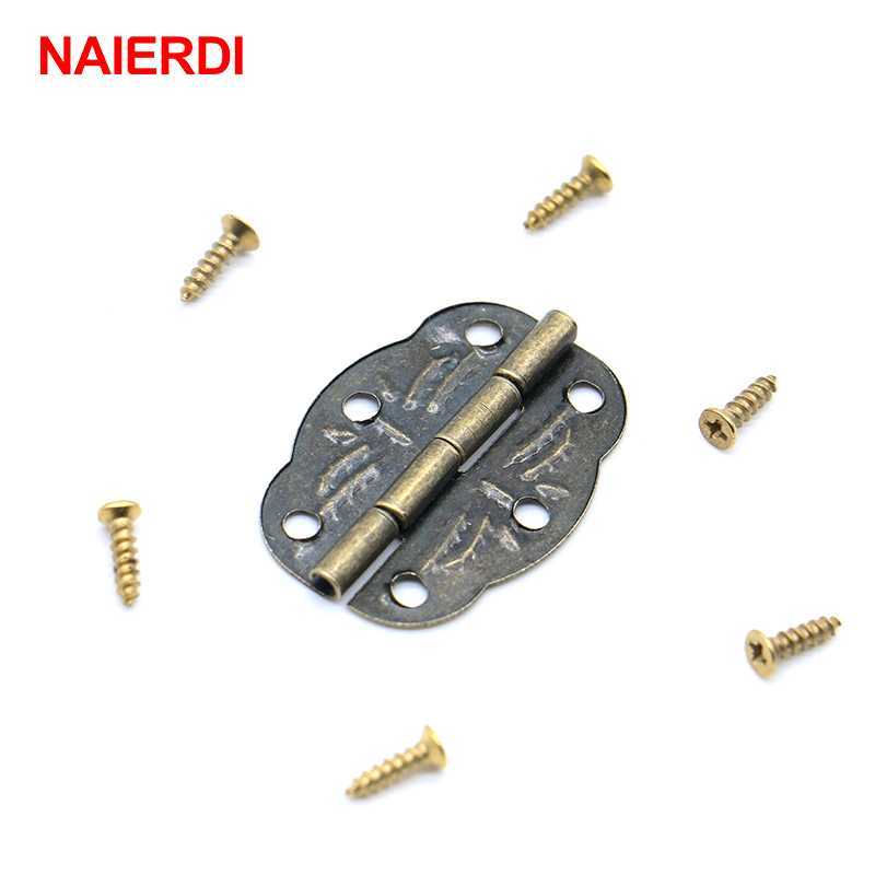 20pcs NAIERDI Bronze Hinges De - مراجعة Furniture Hardware And Fittings وسعره