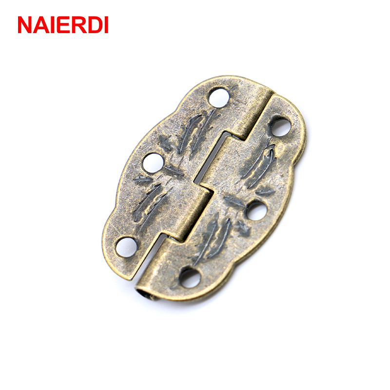 20pcs NAIERDI Bronze Hinges De - مراجعة Furniture Hardware And Fittings وسعره