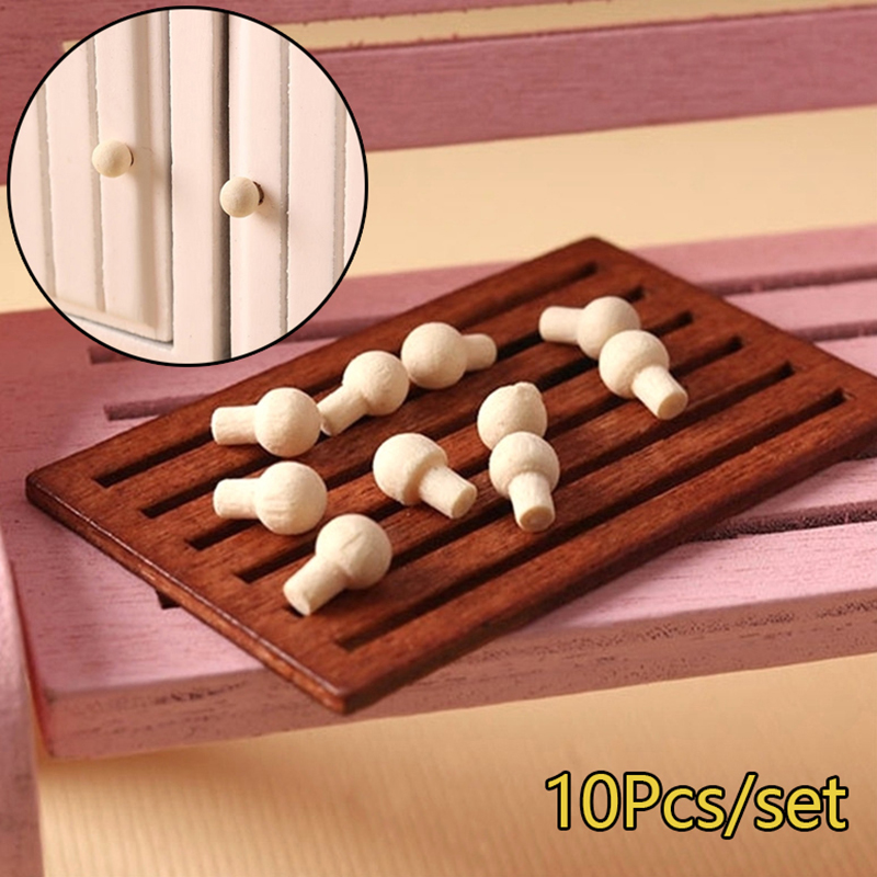 10Pcs 1:12 Dollhouse Miniature - مراجعة Furniture Hardware In China وسعره
