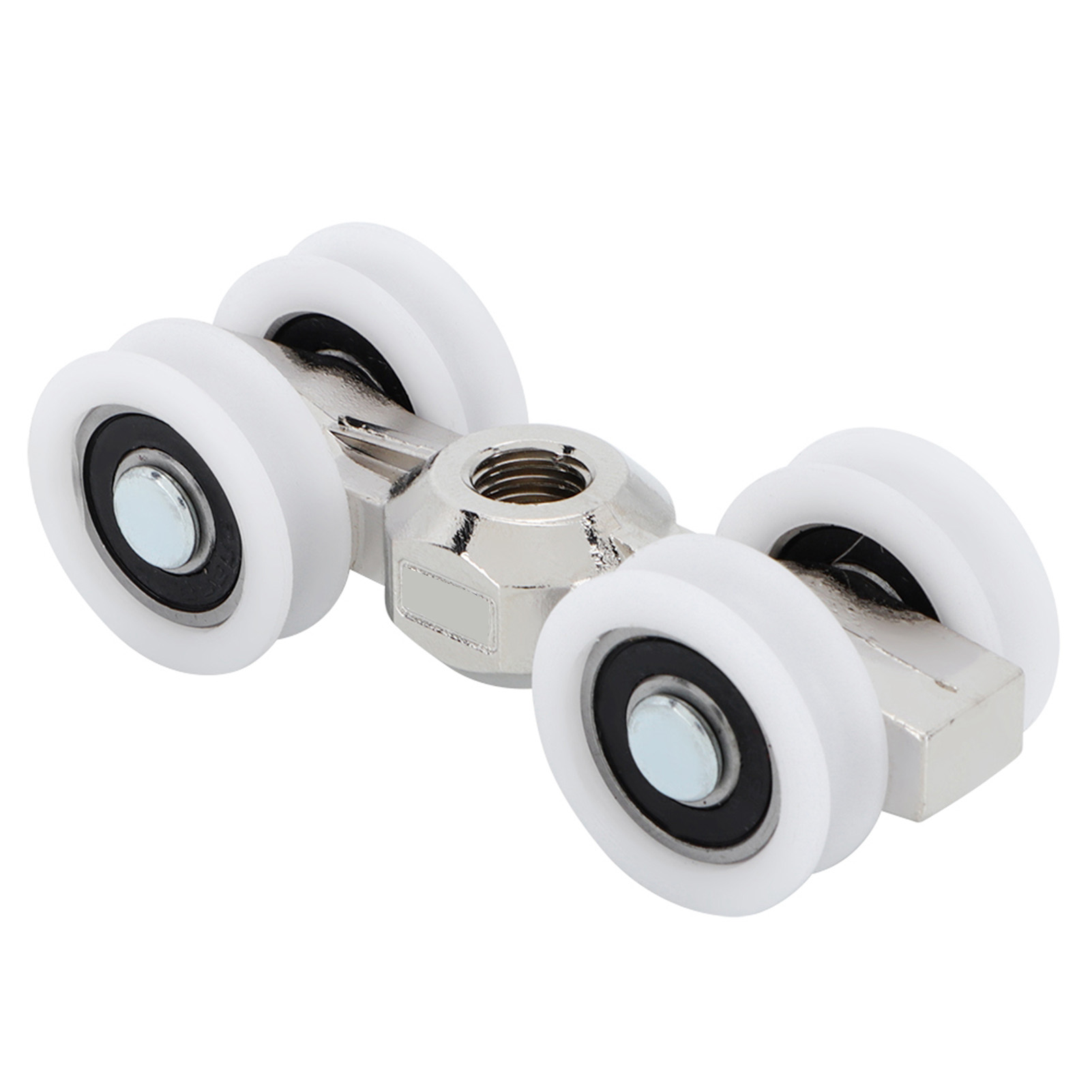 4 Wheels Sliding Door Roller B - مراجعة Furniture Hardware Kit وسعره