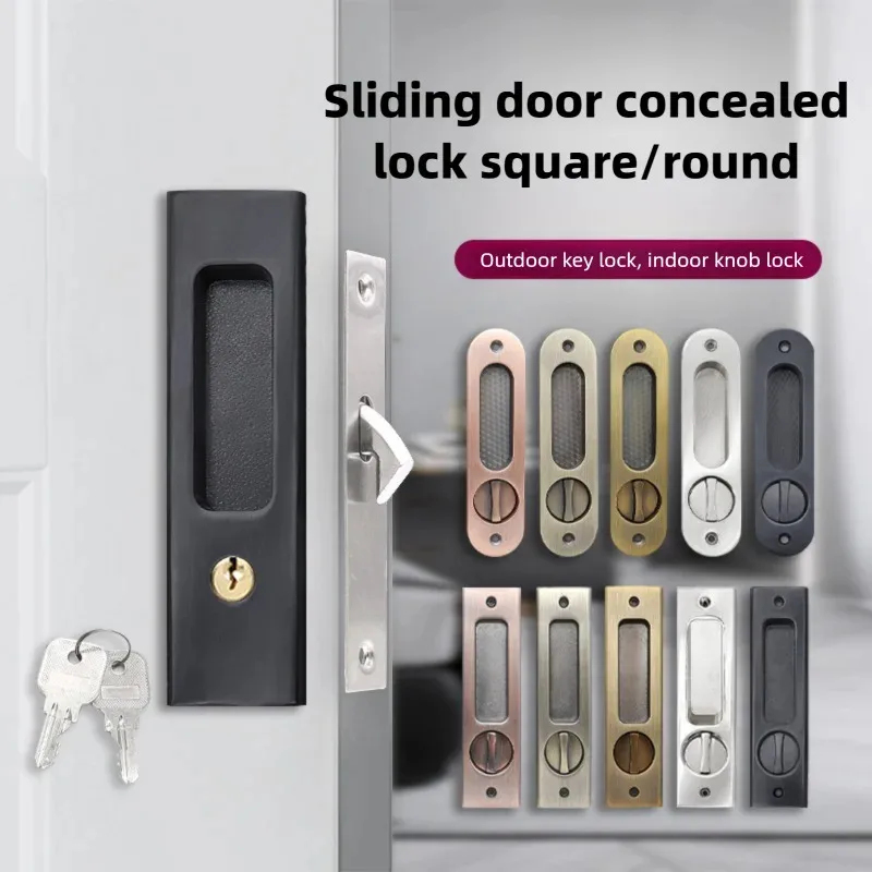 Sliding Door Lock Black Indoor - مراجعة Furniture And Kitchen Hardware Fitting وسعره