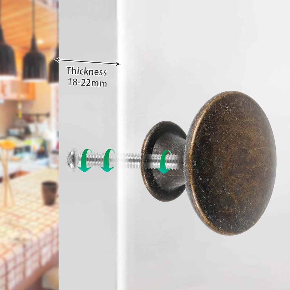 12PCS Retro Pull Handles Bronz - مراجعة Furniture And Kitchen Hardware Fitting وسعره