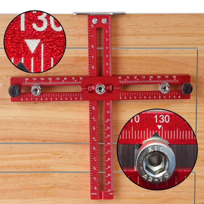 Metric/Inch Handle Template Ji - مراجعة Furniture Hardware Kit وسعره