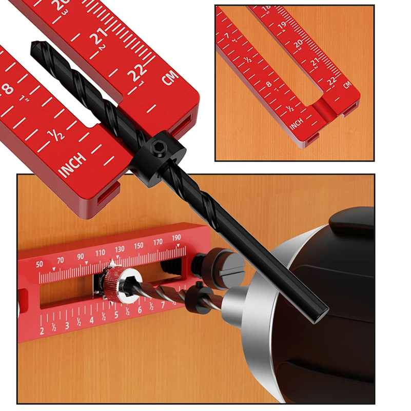Metric/Inch Handle Template Ji - مراجعة Furniture Hardware Kit وسعره