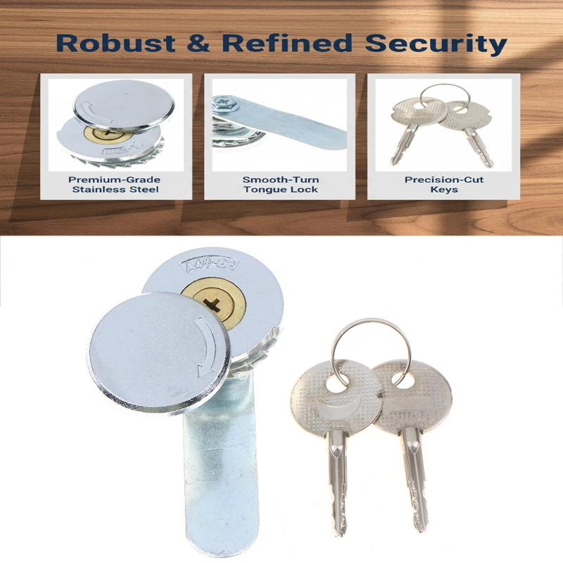 Aluminum alloy18.5mm/22mm Cyli - مراجعة Furniture Hardware Cam Lock وسعره