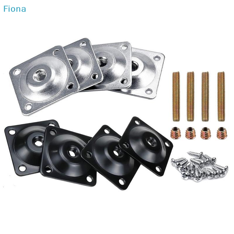 ✔Furniture Leg Mounting Plates - مراجعة Furniture Hardware Kit وسعره