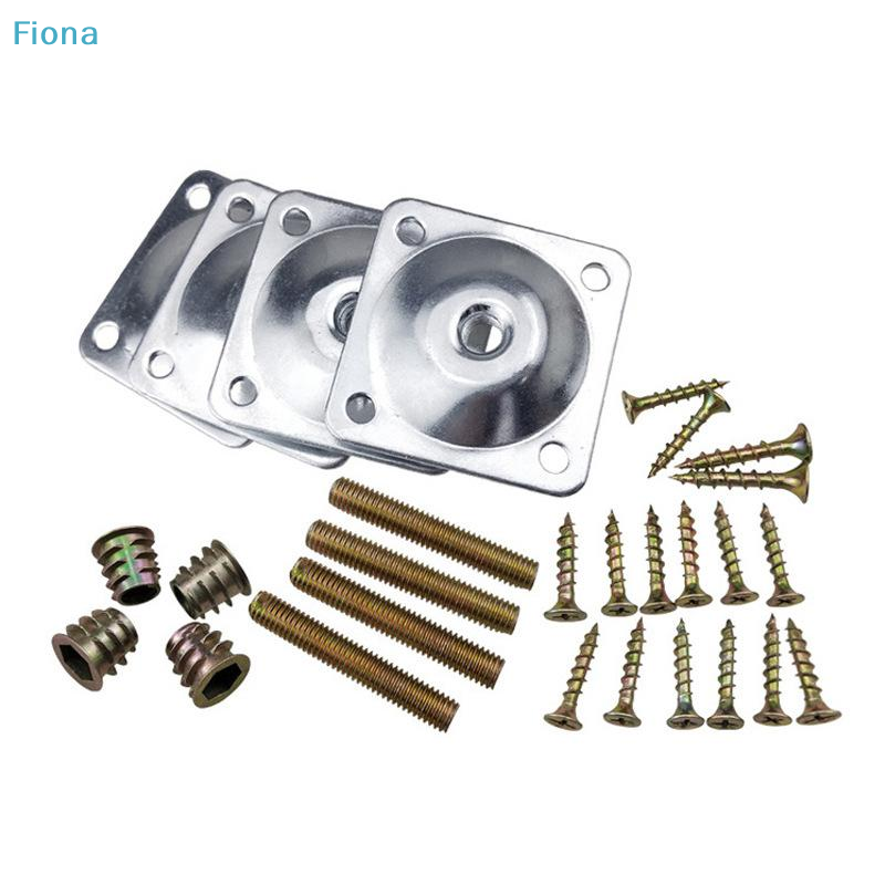 ✔Furniture Leg Mounting Plates - مراجعة Furniture Hardware Kit وسعره