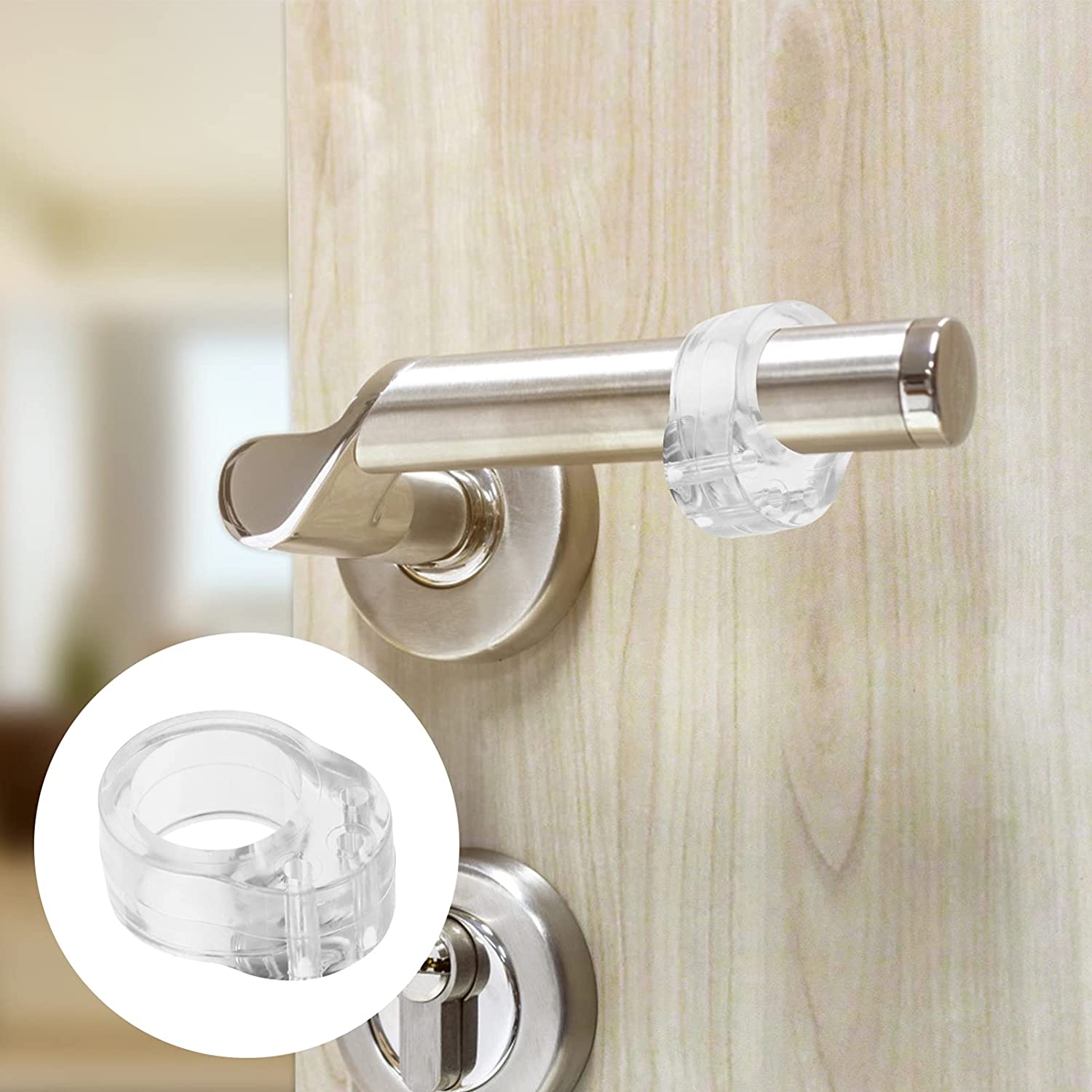 Door Protector Doorstop Transp - مراجعة Furniture Hardware Supplies وسعره