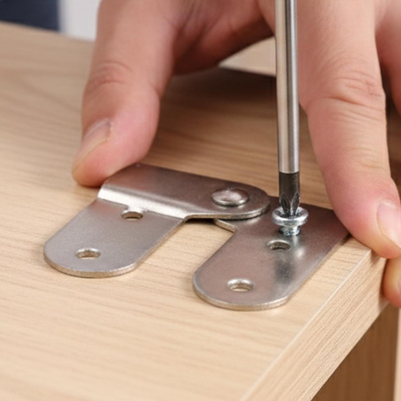 2-10PCS Ladder Folding Hinges  - مراجعة Furniture Rotating Hardware وسعره